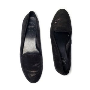 Ballerinas Riva di Mare Black Shimmery Loafers